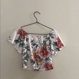 Off the shoulder top